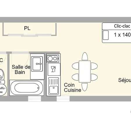 Alcove 6 Pers, Balcon & Wifi - Les Saisies - Fr-1-594-200 Hauteluce